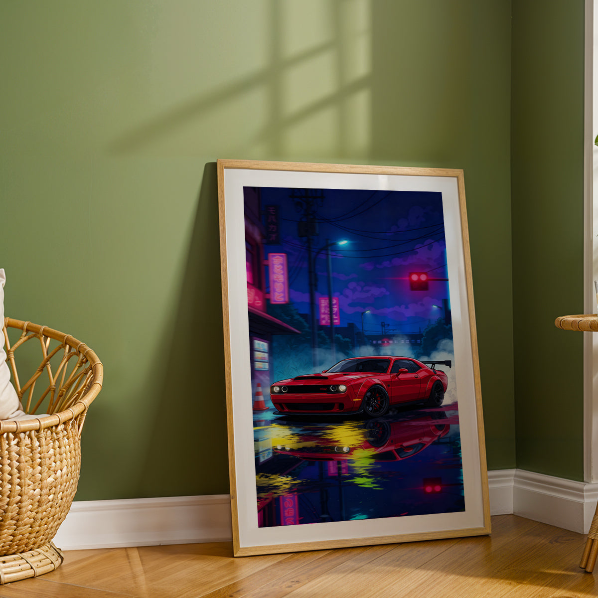 JDM Street Car Wall Art