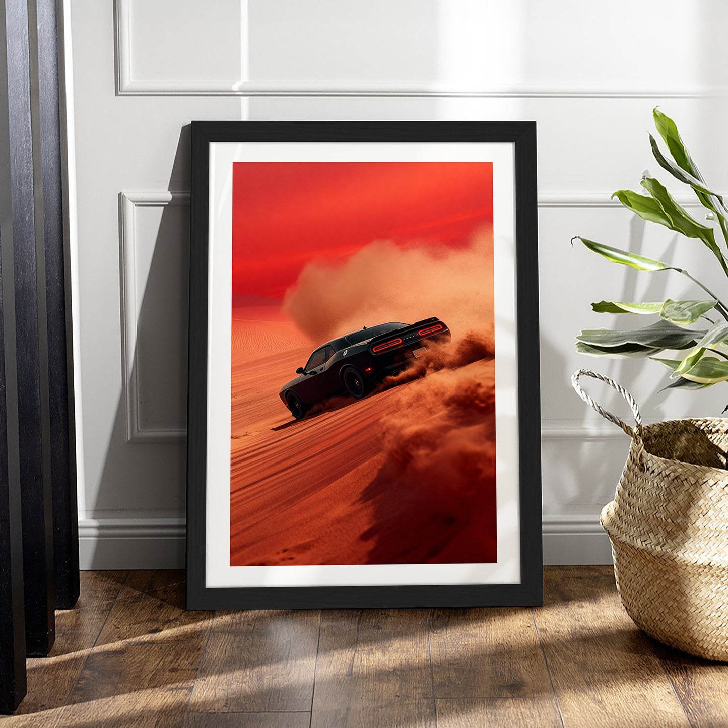 Dodge Challenger Desert Drift Wall Frame