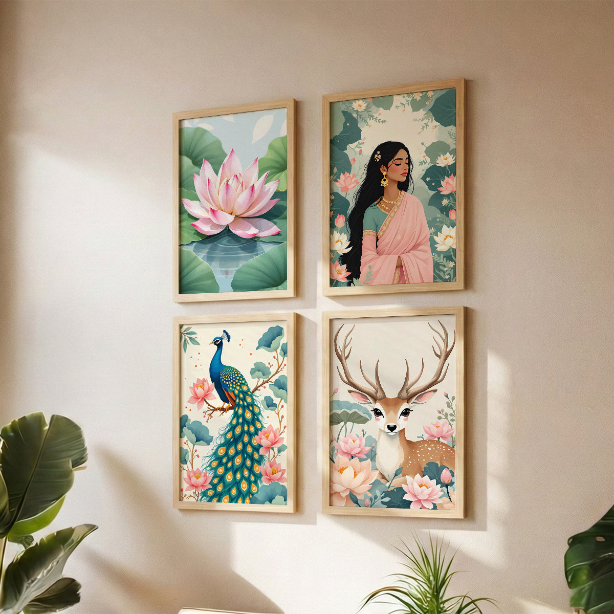 Nature & Grace Wall Art Set of 4