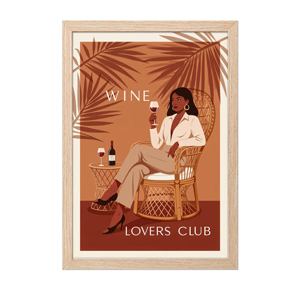 Wine Club Wall Frame