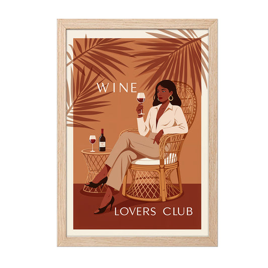 Wine Club Wall Frame