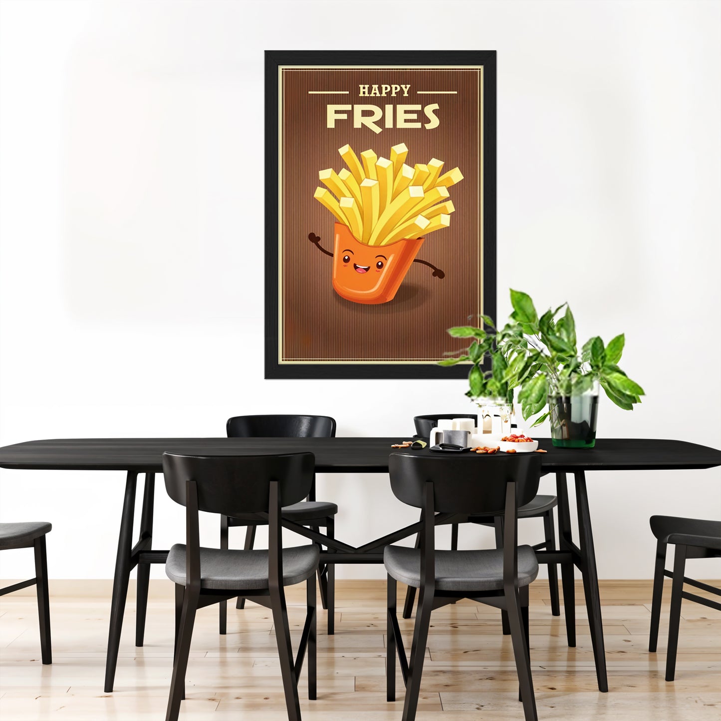 Fries Fun Wall Frame