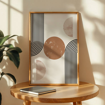 Modern Geometric Abstract Print