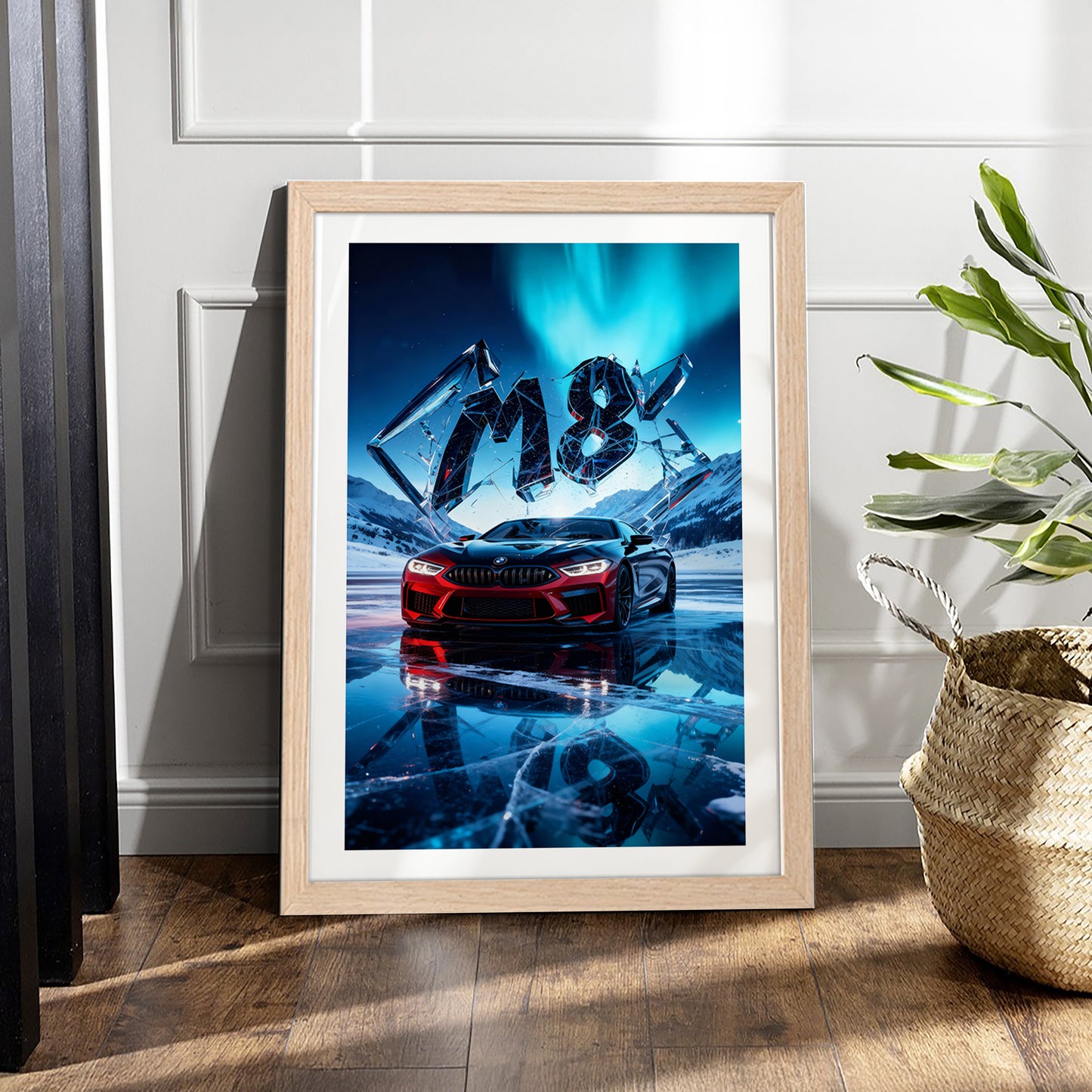 BMW M8 Arctic Performance Wall Frame