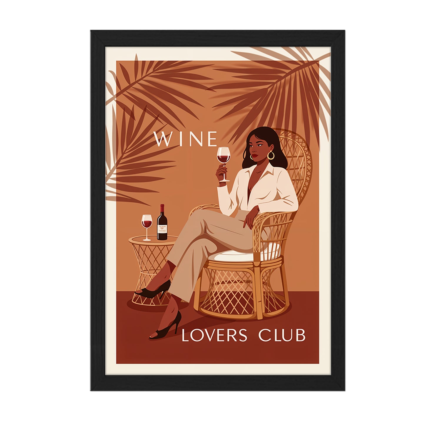 Wine Club Wall Frame