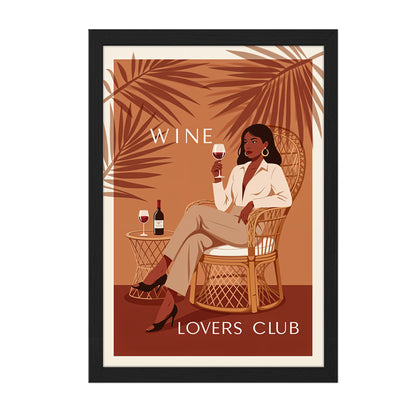 Wine Club Wall Frame