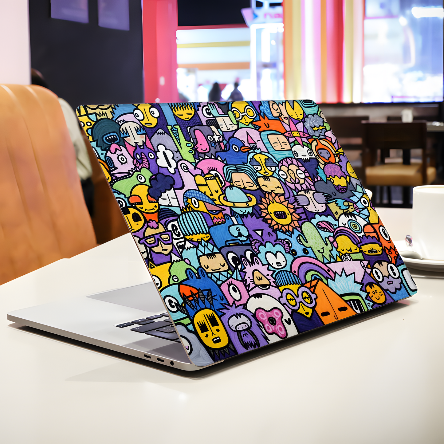 Aesthetic Cartoon Laptop Skin