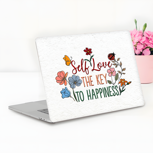 Self Love Floral Laptop Skin