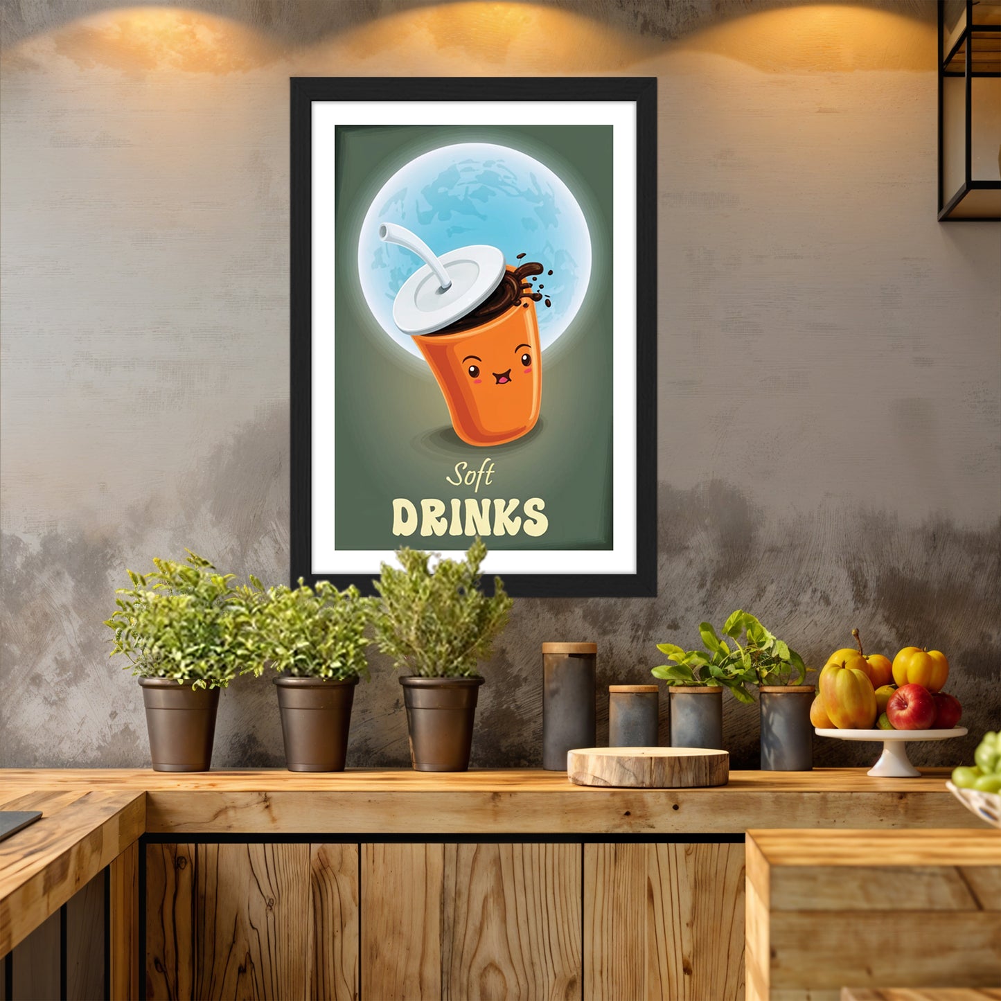 Cool Sip Wall Frame