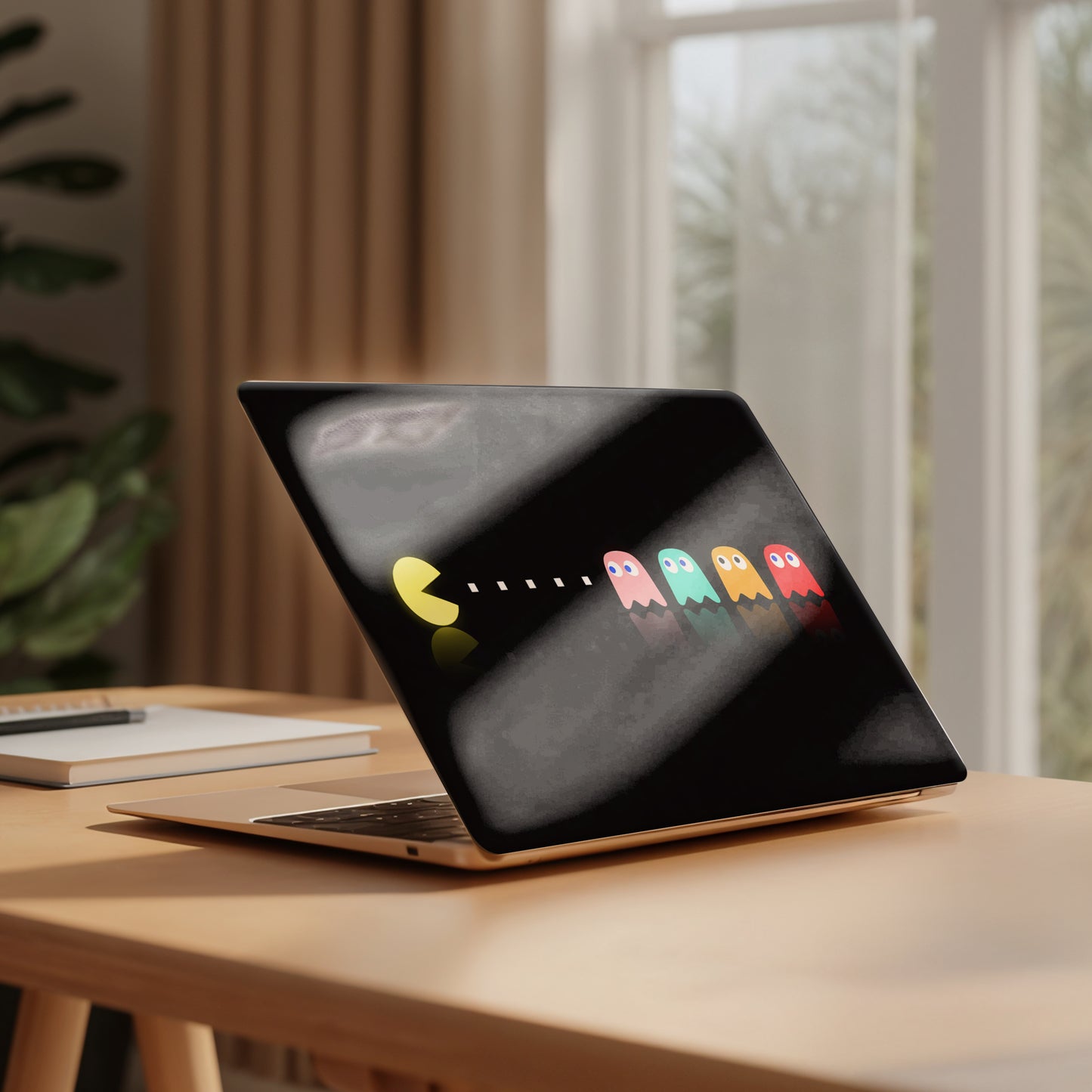 Retro Arcade Game Vinyl Laptop Skin
