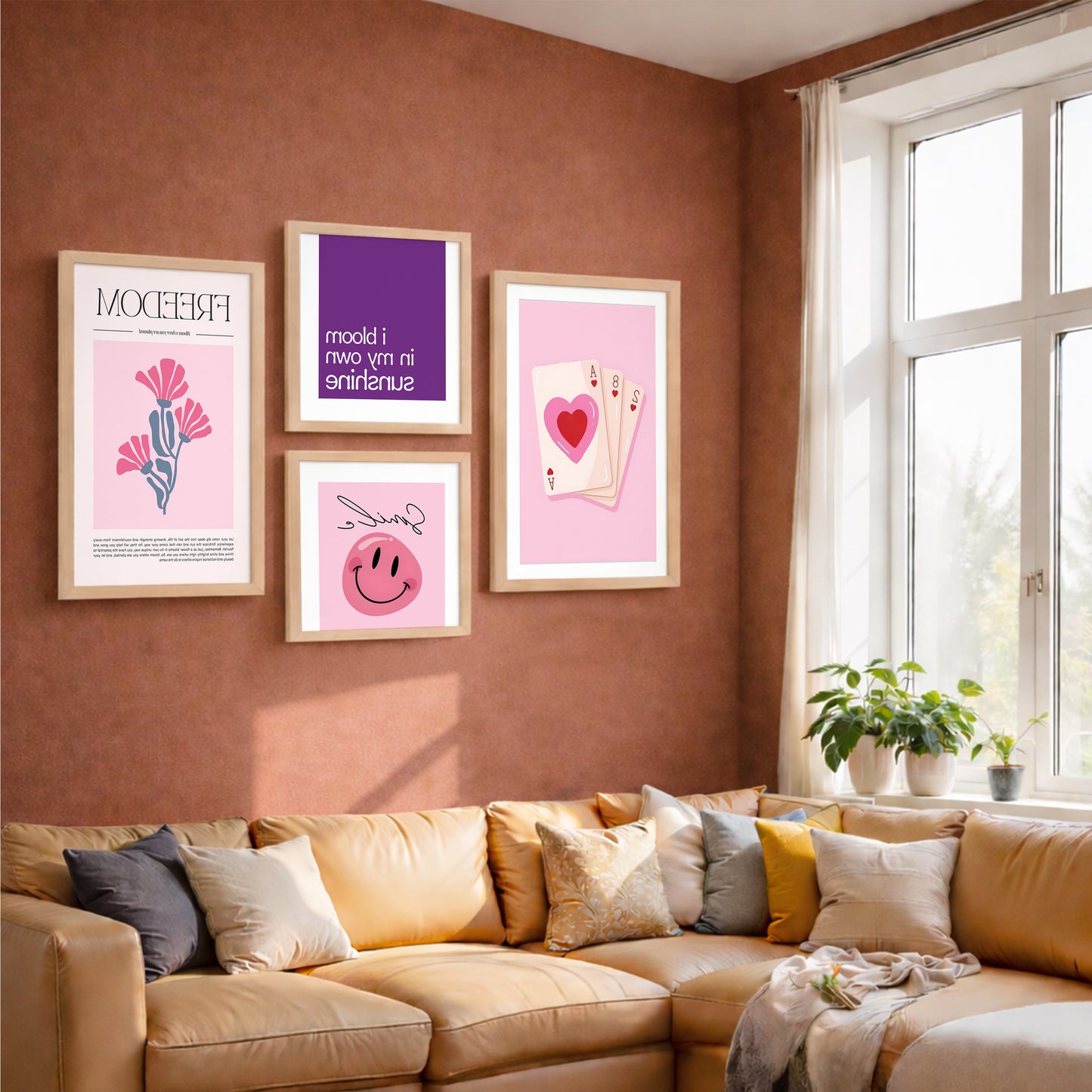 Blush Bliss Collection Set of 4