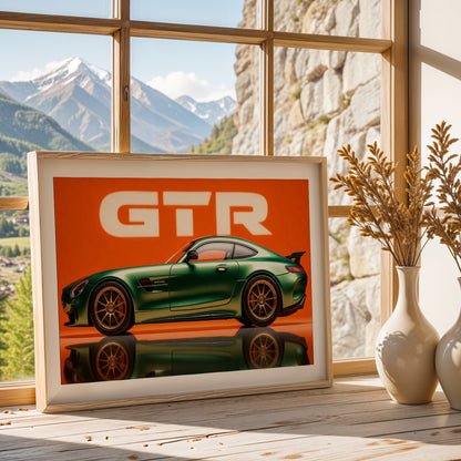 Mercedes-AMG GT R Wall Frame