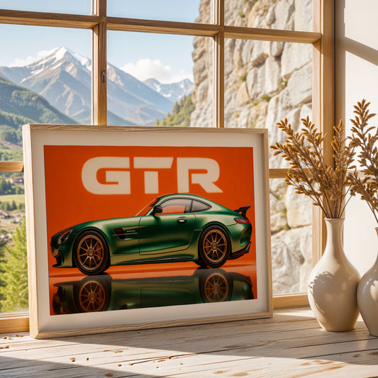 Mercedes-AMG GT R Wall Frame
