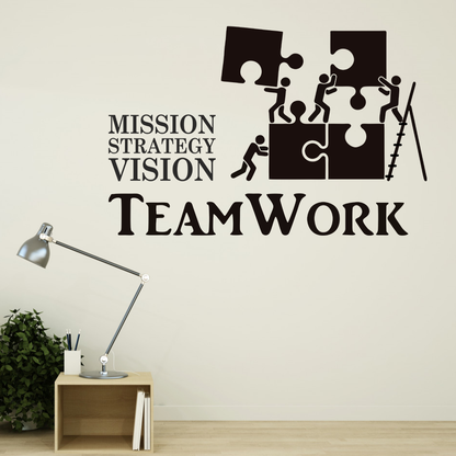 Teamwork Vision Wall Sticker