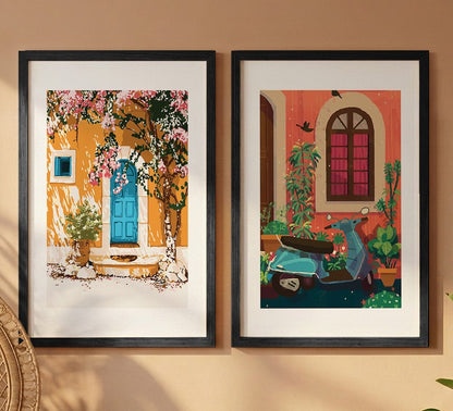 Mediterranean Escape Wall Art Set