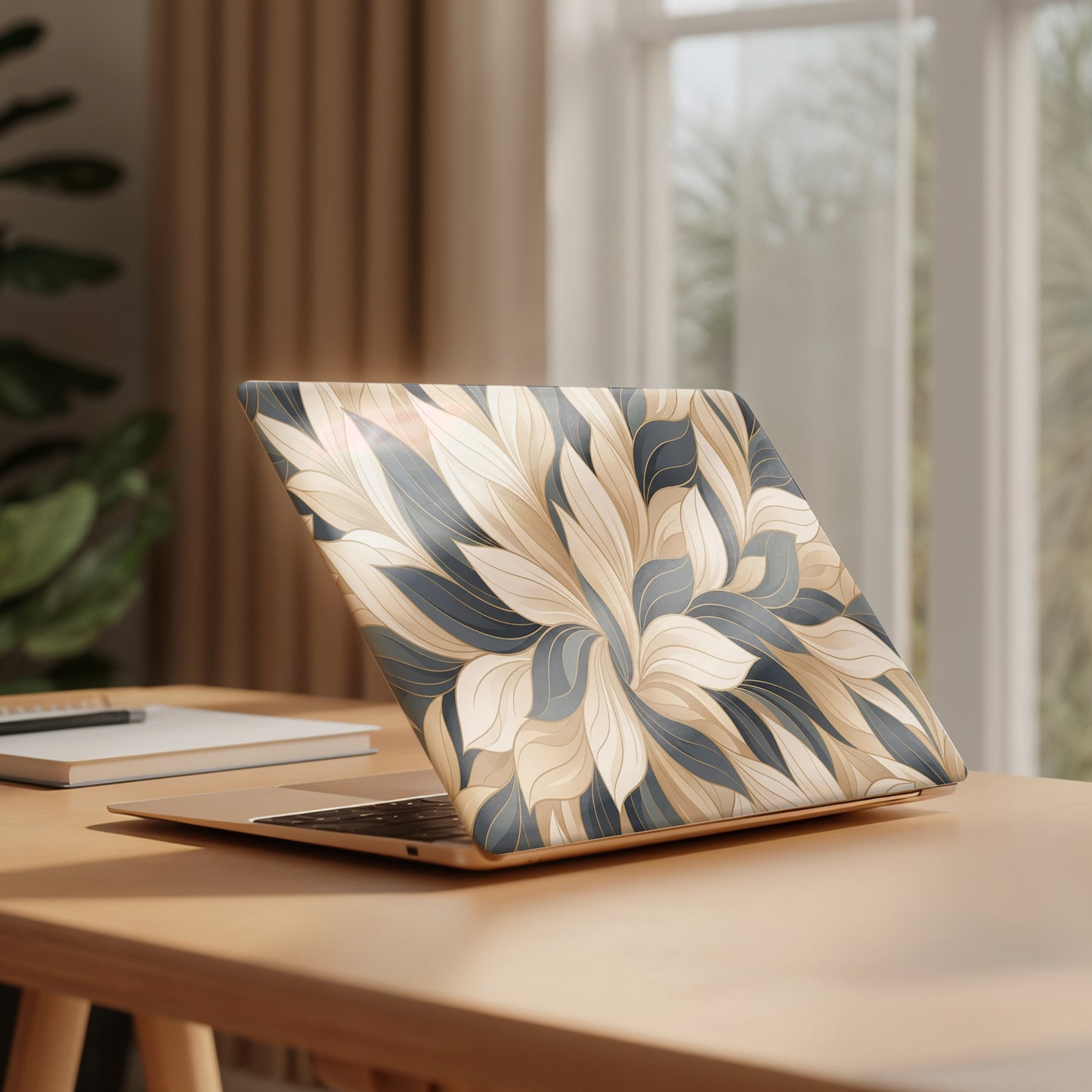 Elegant Leaf Laptop Skin