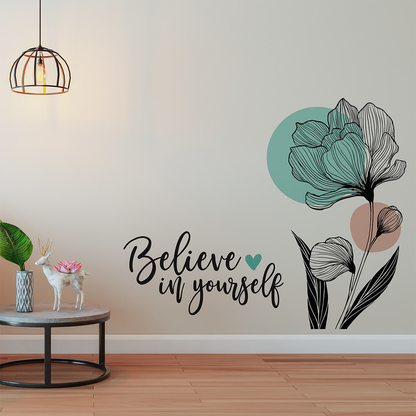 Believe in Yourself Wall Sticker