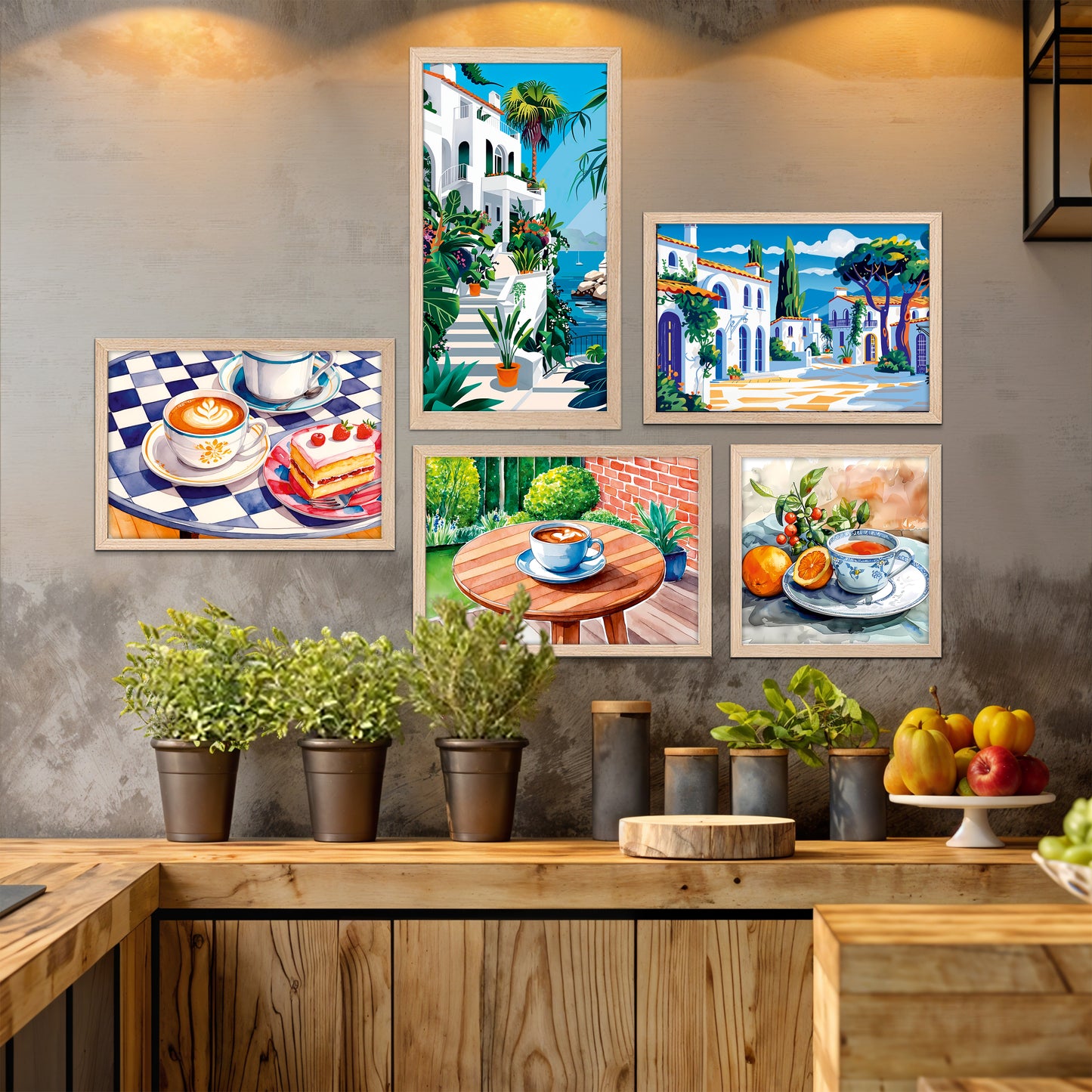 European Escape Series Wall Frame Set