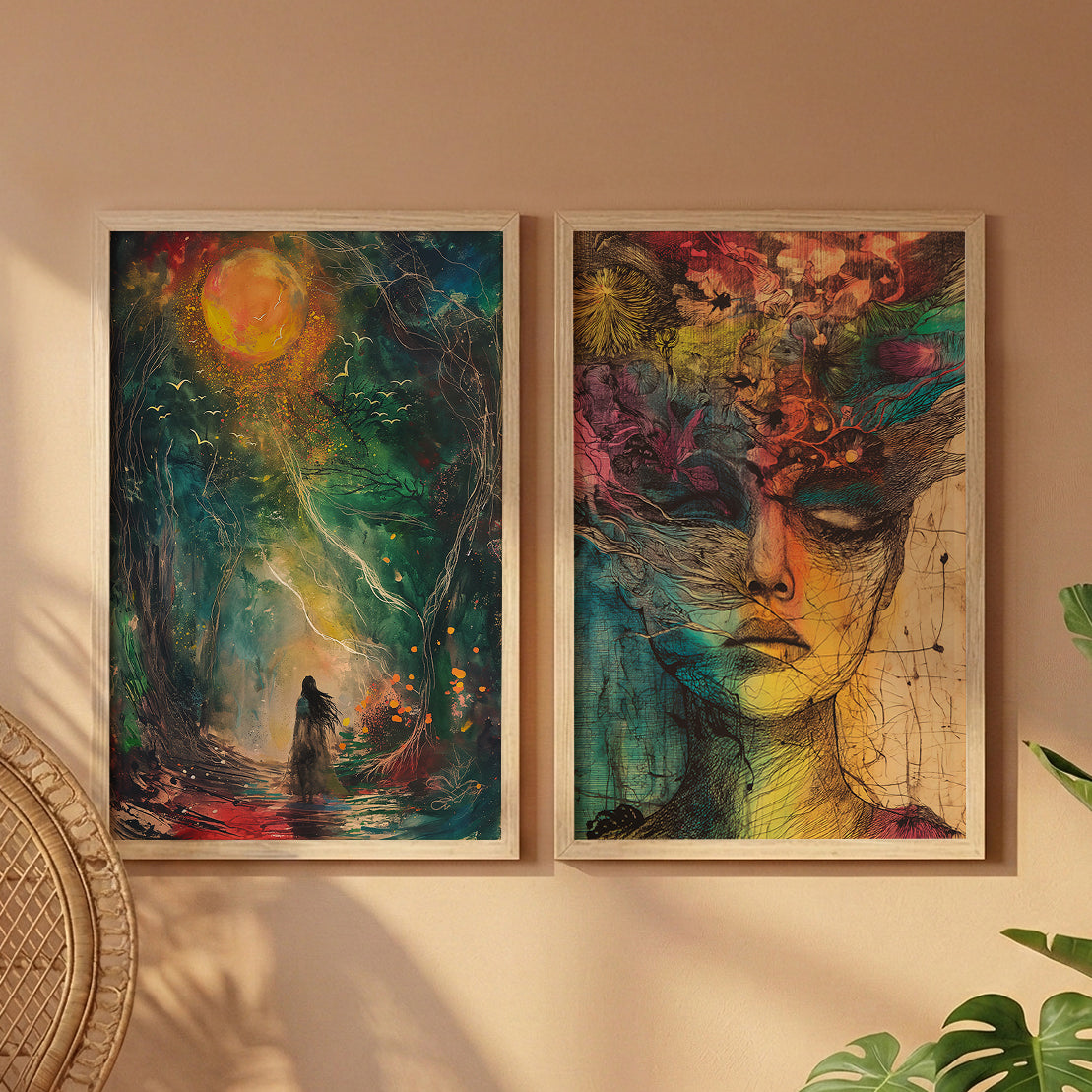 Dreamscape Portrait Wall Art Set