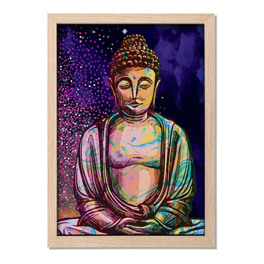 Colorful Buddha Frame