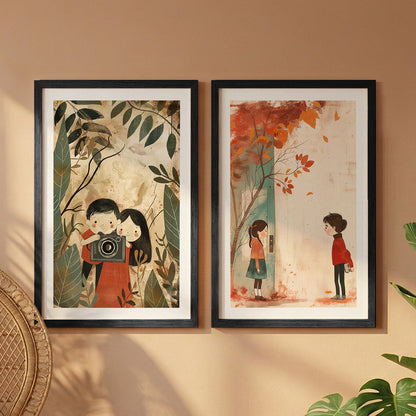 Whimsical Love Wall Art Set
