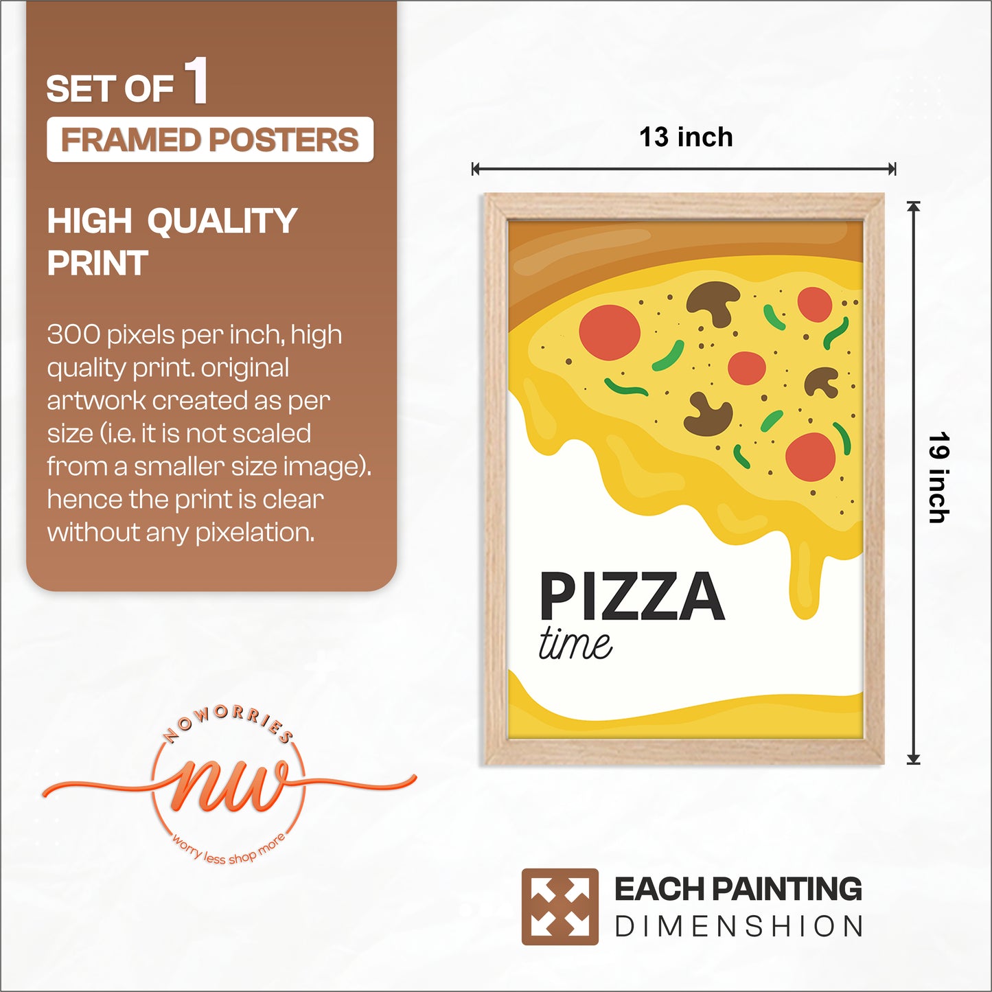 Slice Time Wall Frame