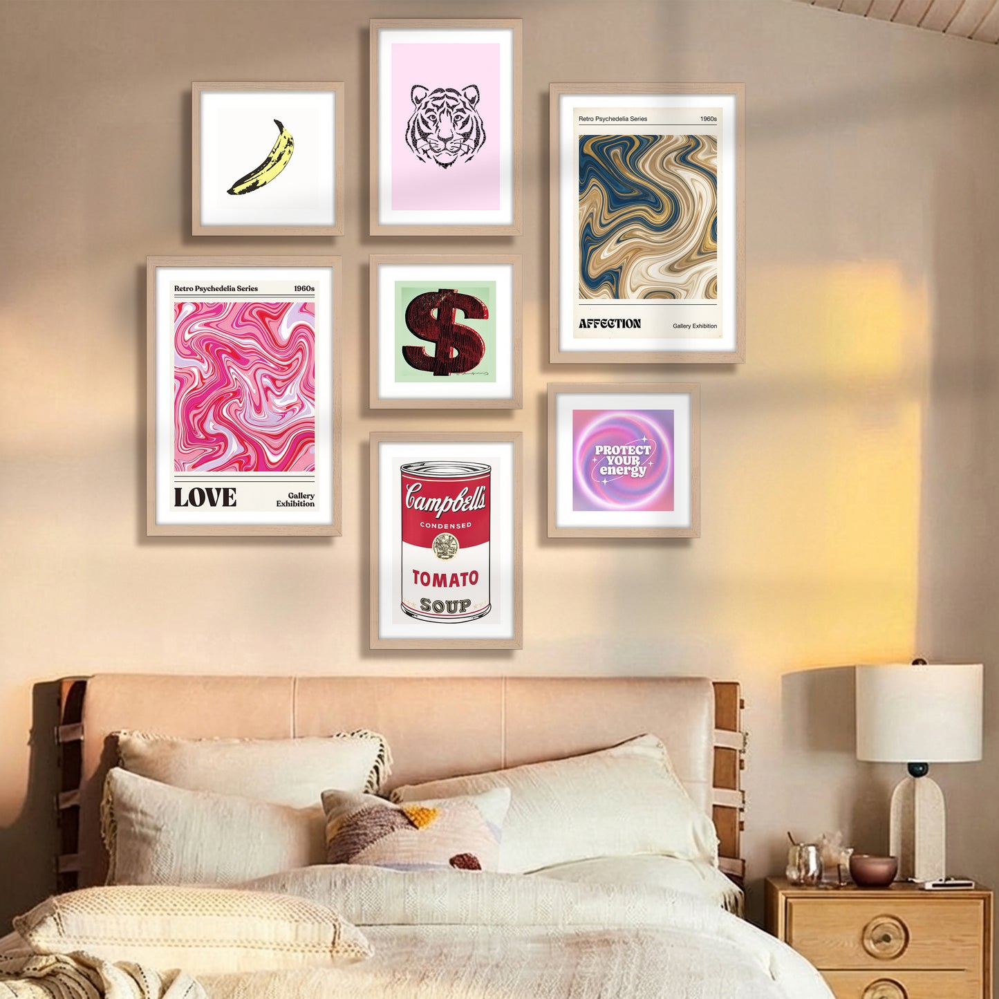 Creative Gallery Wall Set of 7