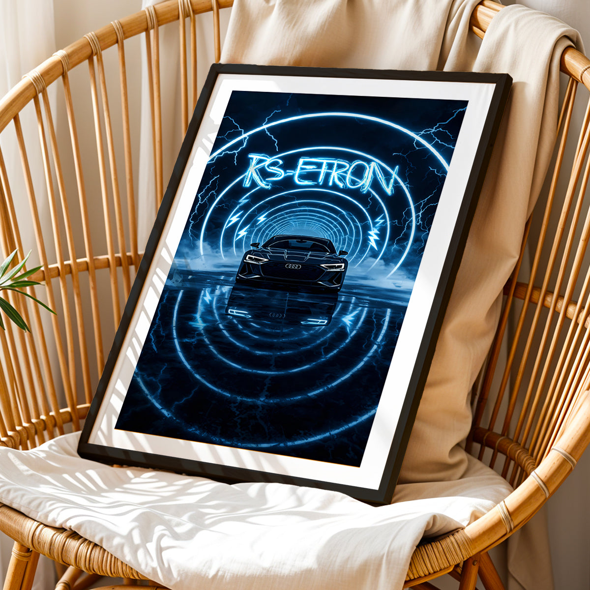 Audi RS e-tron Electric Pulse Wall Frame