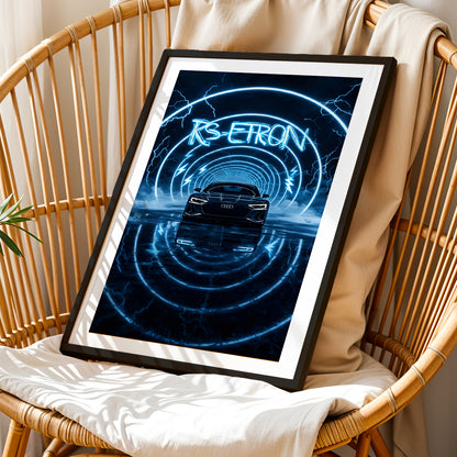 Audi RS e-tron Electric Pulse Wall Frame