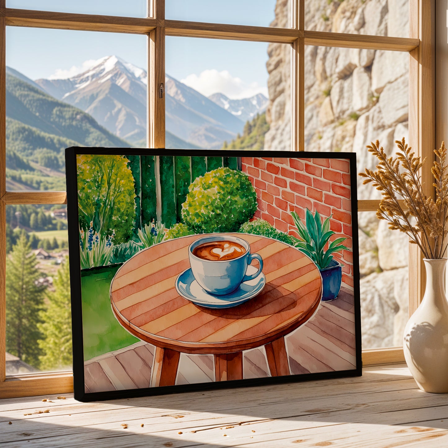 Morning Brew Patio Wall Art