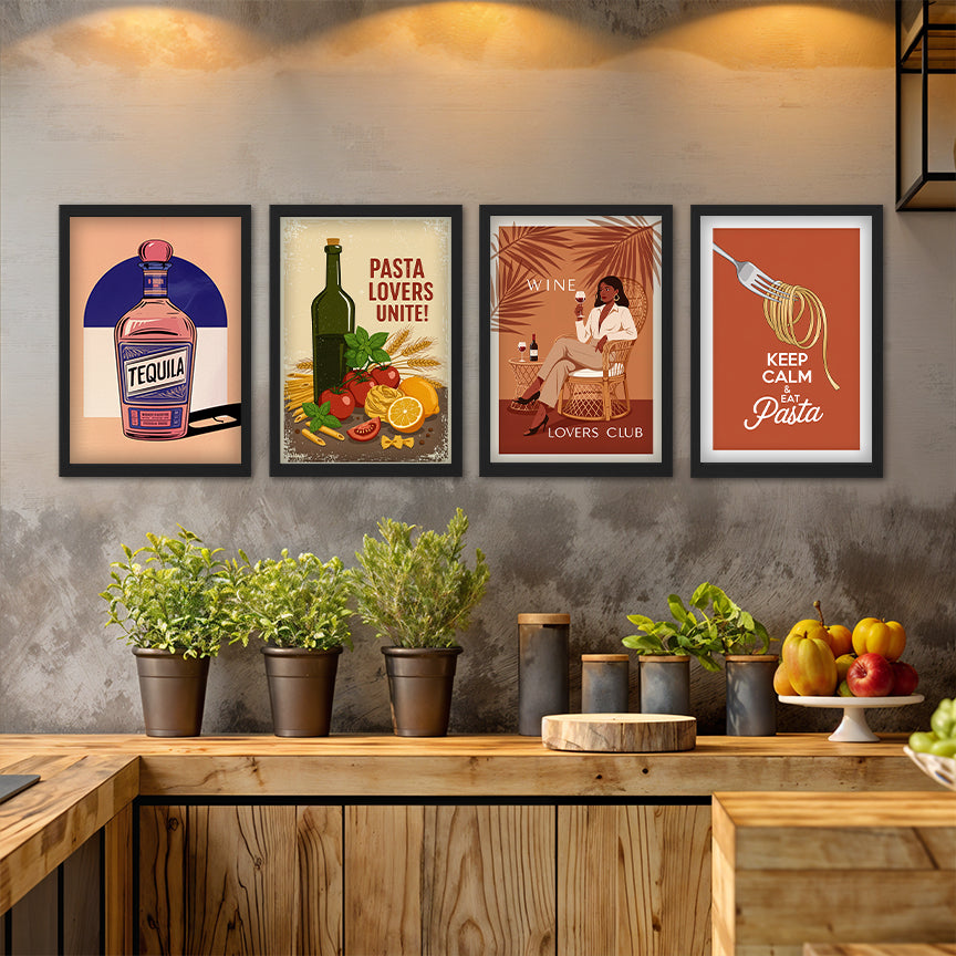 Gourmet Wall Art Set Wall Frame