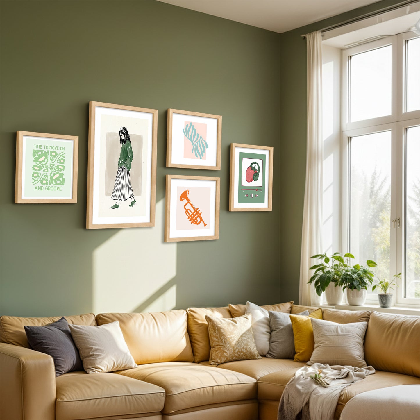 Nordic Wall Decor Set of 5