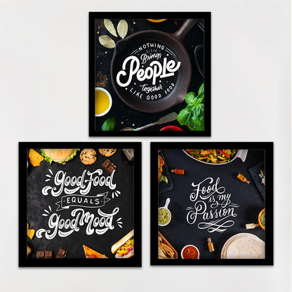 Food Quote Wall Set