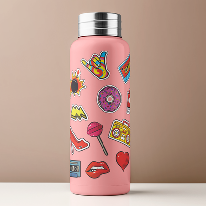 Retro Pop Art General Stickers