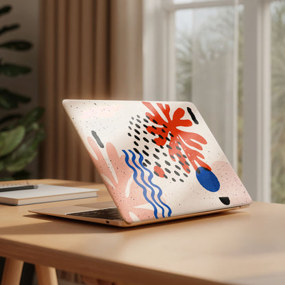 Boho Abstract Forms Laptop Skin