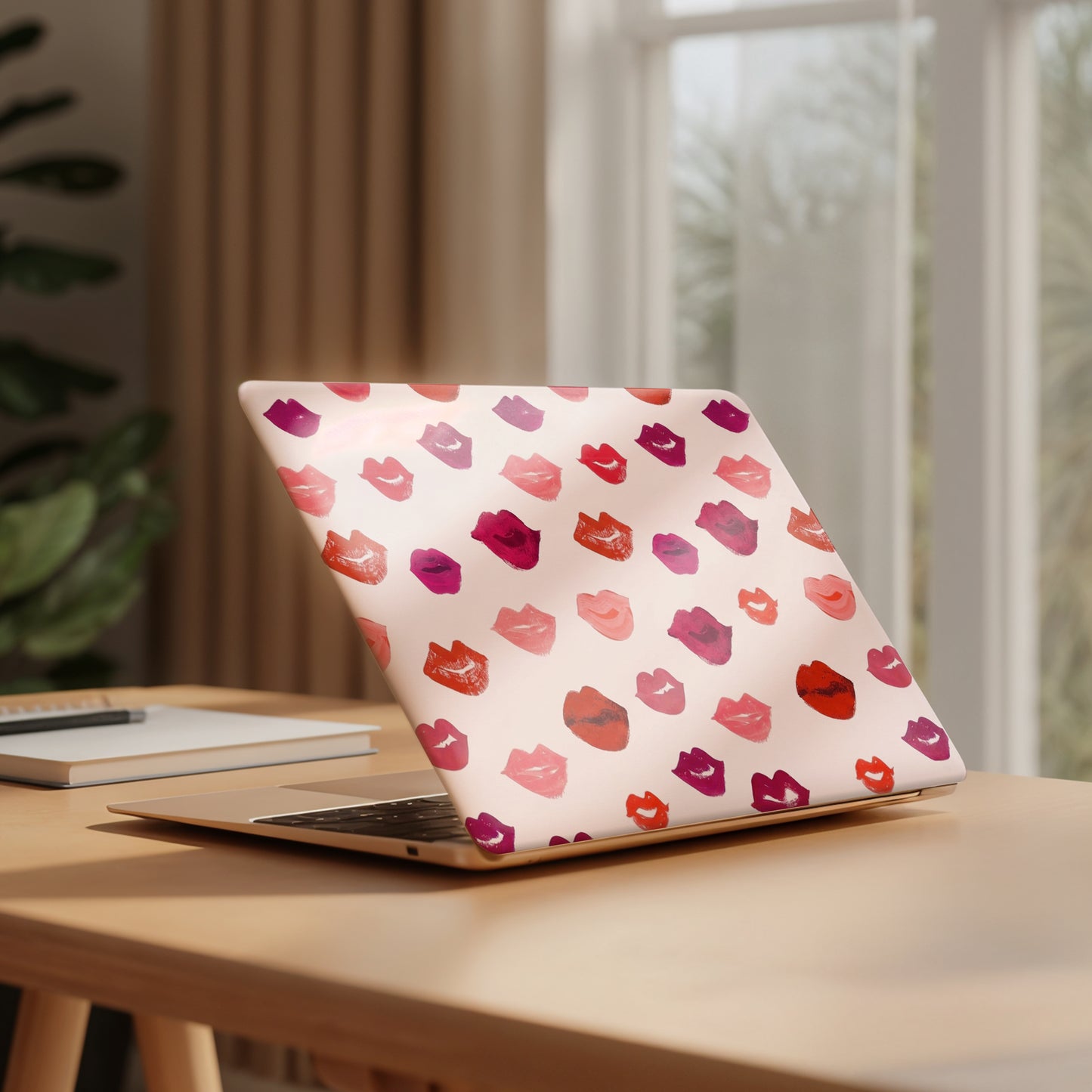 Kiss Pop Laptop Skin