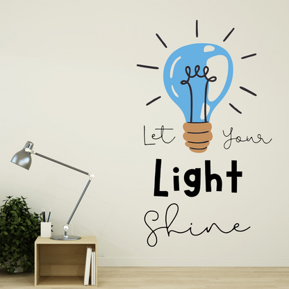 Light Shine Motivational Wall Sticker