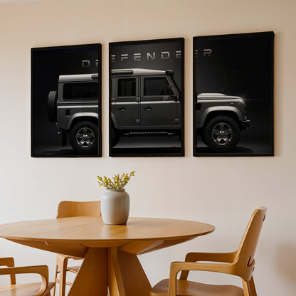 Defender Wall Frame Set of 3