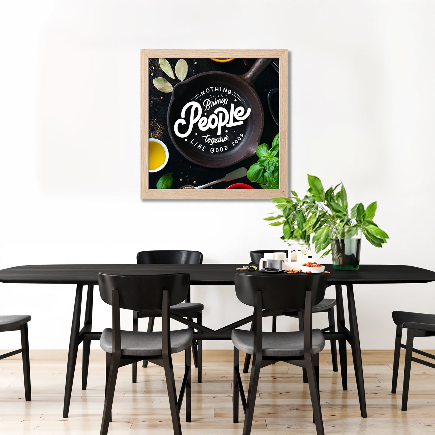 People & Food Art