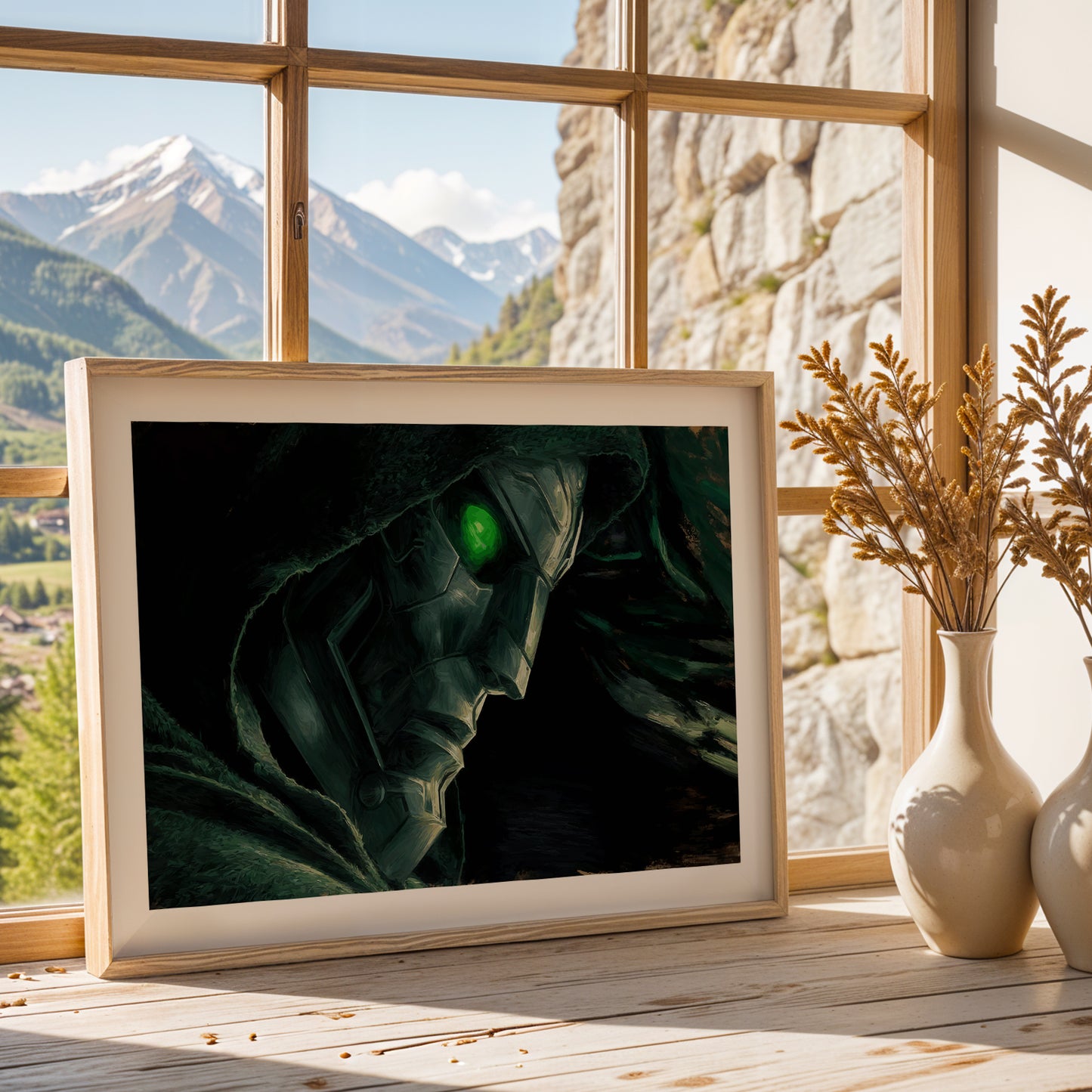 Marvel Doctor Doom Shadow Wall Art