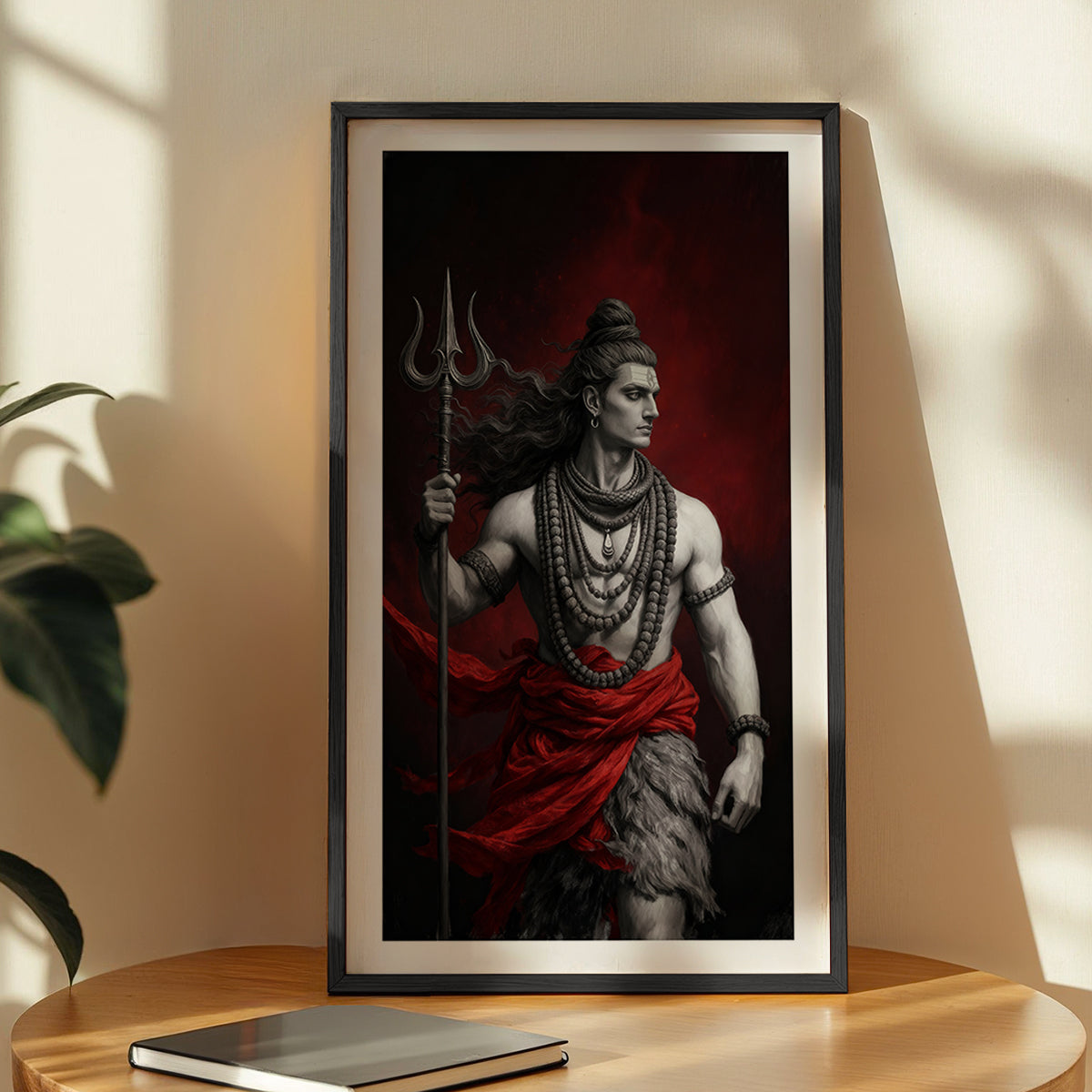 Mahadev Trishul Wall Frame