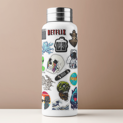 Funky Retro Stickers