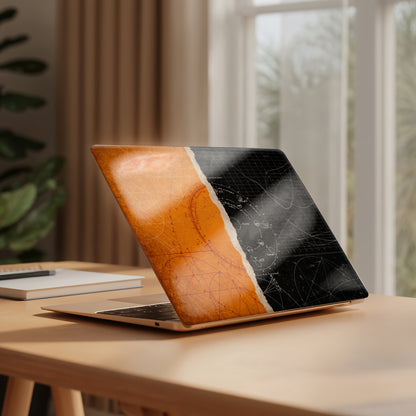 Psychedelic Rainbow Minimalist Laptop Skin