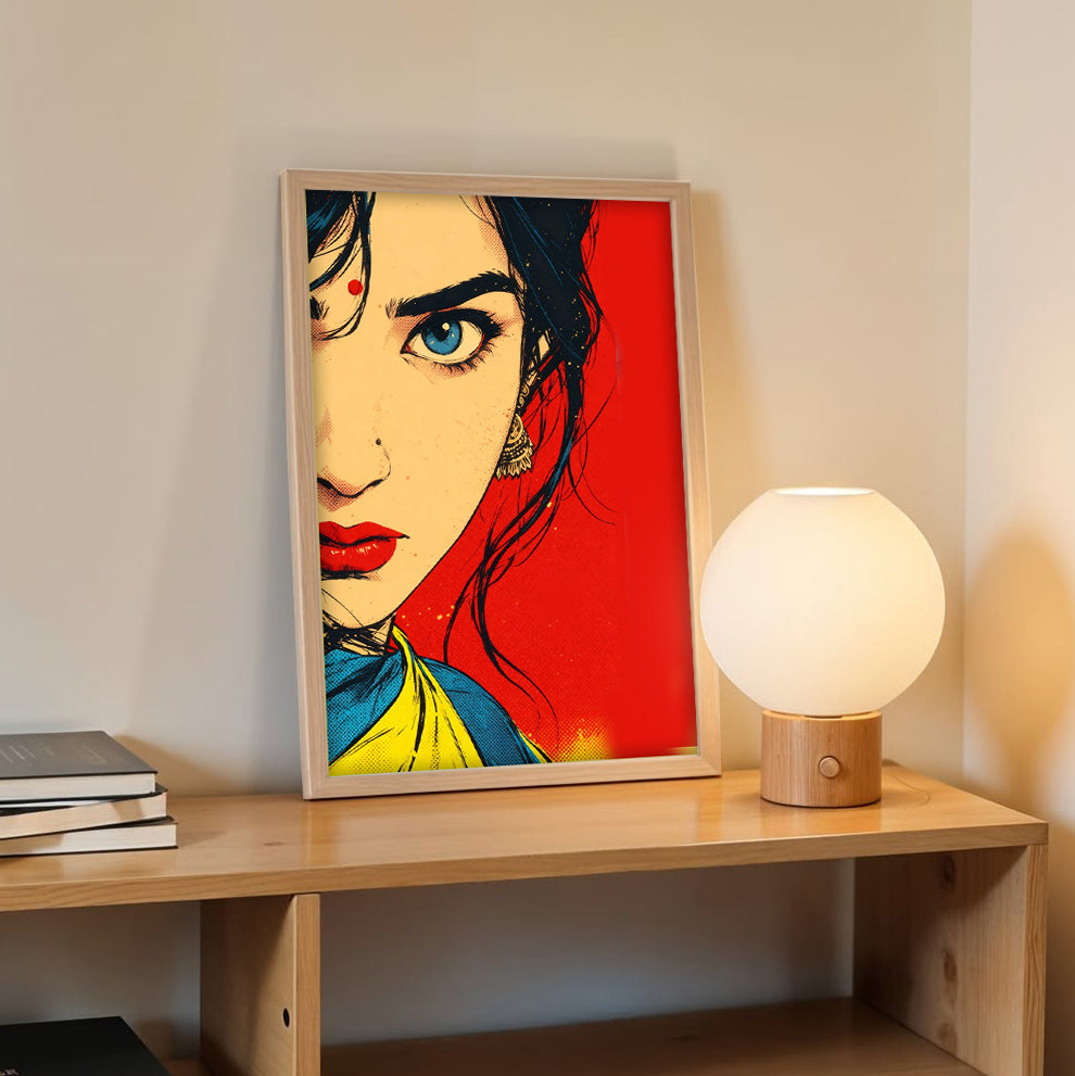 Blue-Eyed Fire Wall Frames