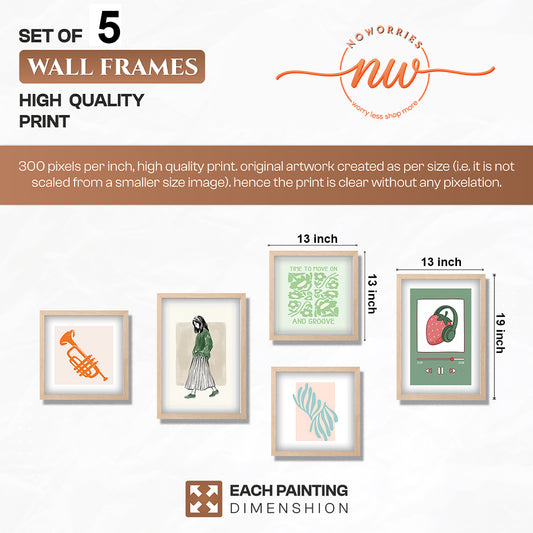 Nordic Wall Decor Set of 5