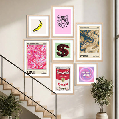 Creative Gallery Wall Set of 7
