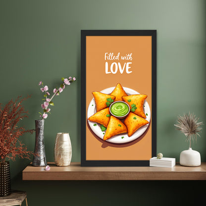 Samosa Kitchen Wall Art Poster