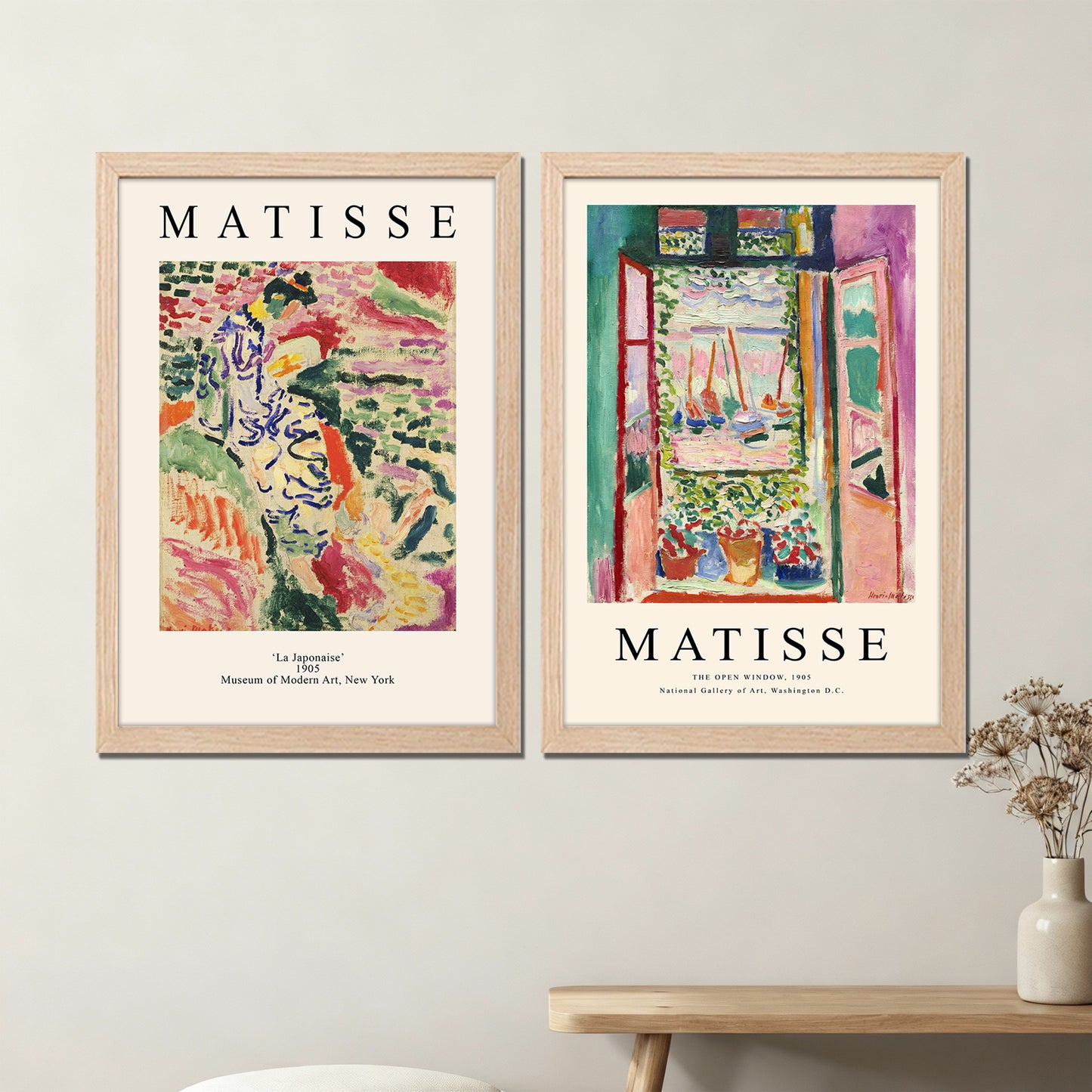 Matisse Vintage Art Print Set of 2