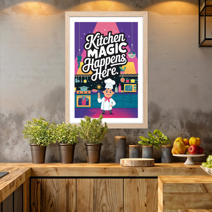 Kitchen Magic Wall Frame