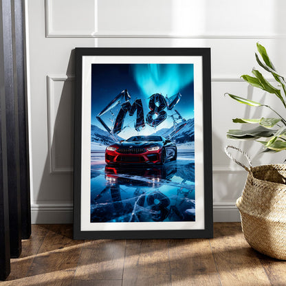 BMW M8 Arctic Performance Wall Frame